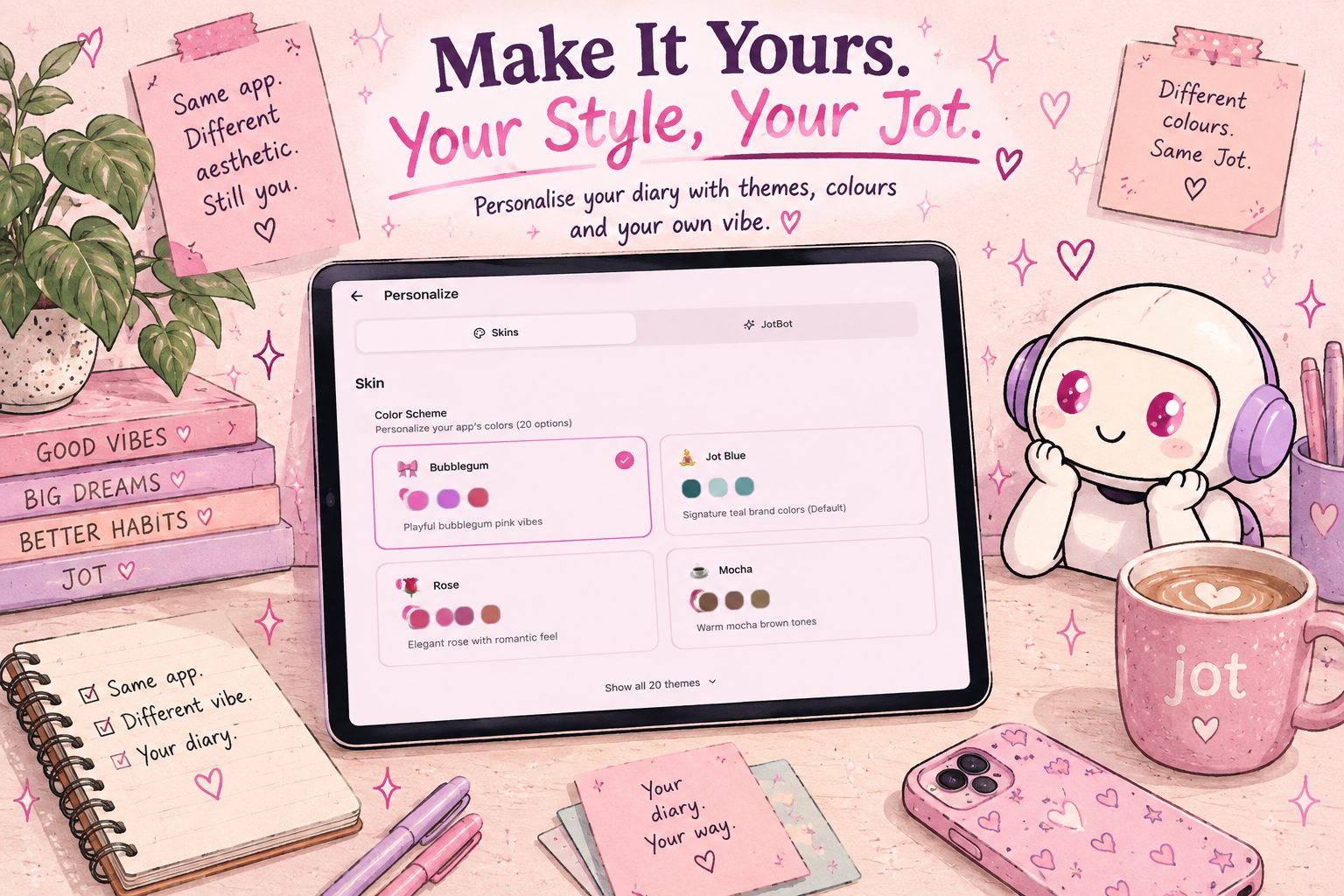 Your Digital Life Is Personalised... So Why Does Your Diary Look Like Everyone Else’s?
