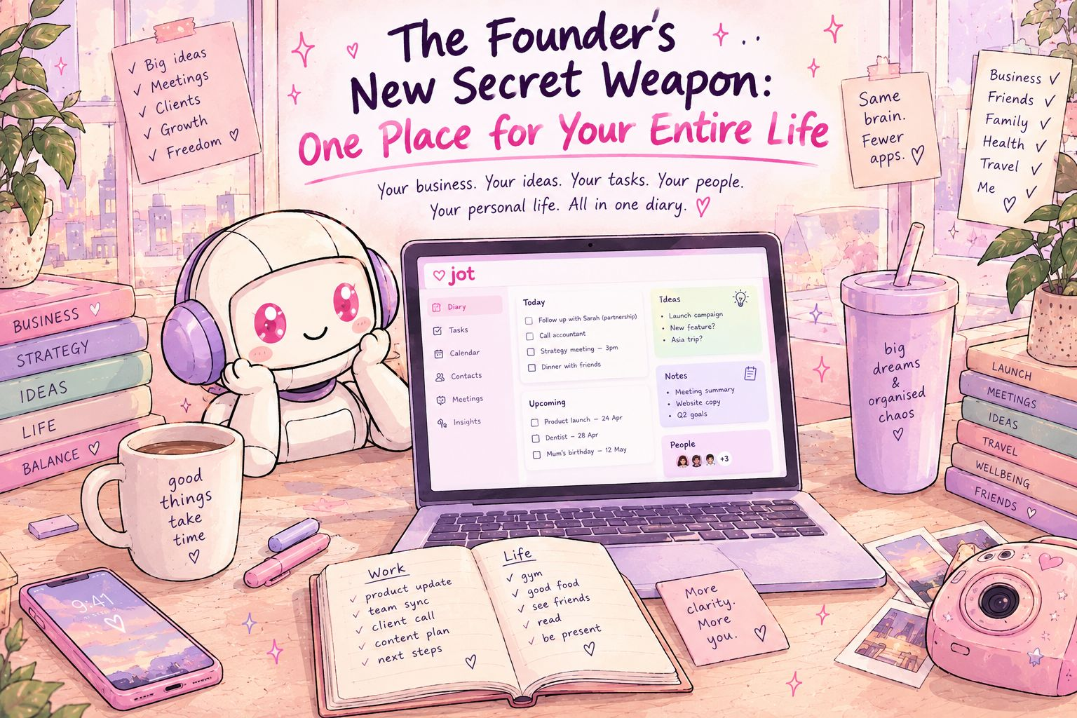 Why Every Founder Needs a Digital Diary: The Productivity Tool for Your Business and Personal Life